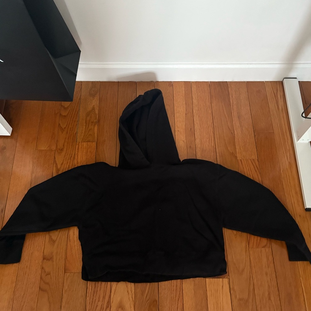 Zara black hoodie